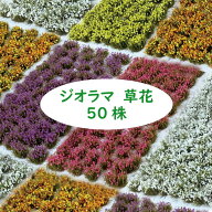 草花 花 花畑 50株セット 選べる10色 ホワイト 白 パープル 紫 ピンク 桃色 イエロー 黄色 オレンジ ×イ…