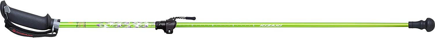 キザキ　ウォーキングポール　レディース　2本セット　APAI-7H204　85-105cm　人気　グリーン　緑　細身伸縮アルミ　ランキング　プレゼント　送料無料　クーポン　軽量　おすすめ