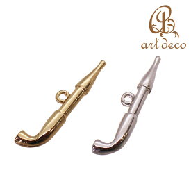 チャーム キーホルダー ペンダントトップ キセル 煙管 2個/10個 6mm×29mm アクセサリーパーツ ハンドメイド オリジナル レジン
