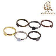 リング 指輪 円形 板付き 1個/10個 内径16mm アクセサリーパーツ ハンドメイド オリジナル 材料 卸 装飾 …