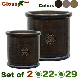 �O���X �V�����_�[ Gloss SM�Z�b�g�iS���a22.5cm×H21cm/M���a29.5cm×H28cm�j�i�ꌊ����j�i���퐻 �v�����^�[ �|�b�g �ϗt�� ���| �񂹐A���j