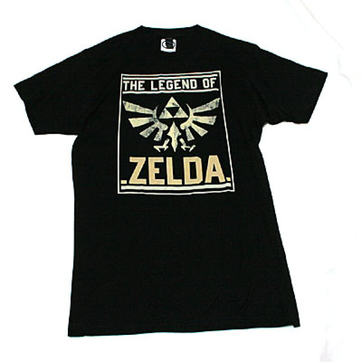 楽天市場】ゼルダの伝説 スクエアロゴ Tシャツ : FrogPort 楽天市場店