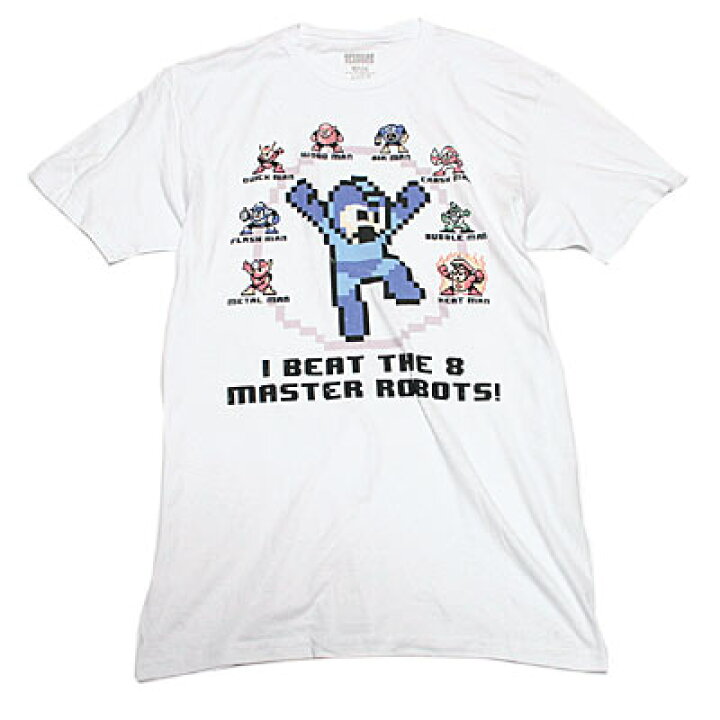 楽天市場】ロックマン 8 MASTER ROBOTS Tシャツ : FrogPort 楽天市場店