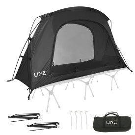 テント 小型 コンパクト コットテント 1人用 蚊帳 コット キャンプ 持ち運び便利 遮光 遮熱 キャンプ UVカット インナーテント アウトドア キャンプ用品 ソロテント 軽量 離地 登山 八イキング 防風 防水 ポ一タプル 収納バッグ 防災