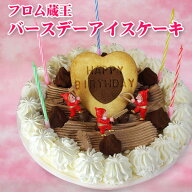 7号サイズ 直径21cm 【送料無料】 フロム蔵王バースデーアイスケーキ
