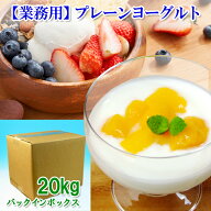 【業務用】フロム蔵王 プレーンヨーグルト（バッグ・イン・ボックス）10kg×2個（20kg）