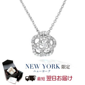 【翌日配送】 フラワー ネックレス レディース プラチナ 加工 誕生日プレゼント 結婚記念日 女性 彼女 妻 嫁 母 50代 40代 30代 20代 ギフト 金属アレルギー 華奢 シンプル 大人 可愛い ブランド