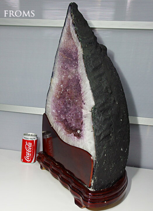 楽天市場】巨大 約47kg 紫水晶洞 アメジストドーム（ジオード）【送料 