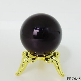 モリオン 黒水晶 20mm 玉スフィア 最強の厄除け 厄除け ポーチ付き 送料無料