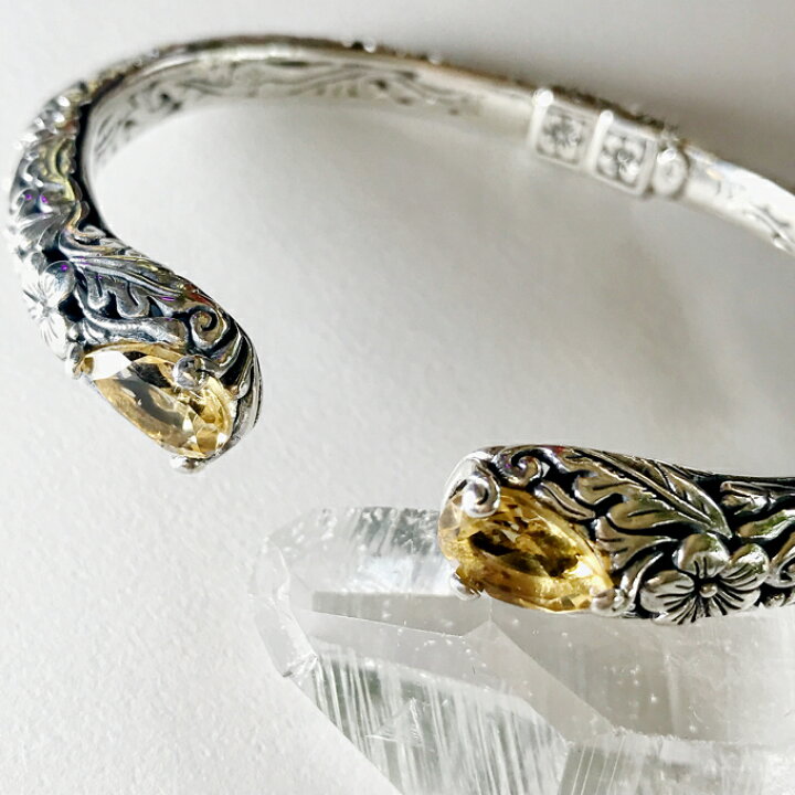 楽天市場】スピリチュアル ジュエリー Balian ボタニカル cuff 