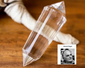 選べる 水晶 ヴォーゲルワンド 約50mm マルセル・ヴォーゲル博士 ボーゲル ナチュラル クリスタル サイド 24面 ブラジル ミナスジェライス州 ヴォーゲル ワンド ポイント