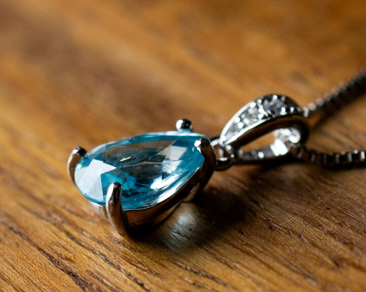 楽天市場】選べる 天然石 ブルー ジルコン 宝石質 約1.465ct 約7.6x5 
