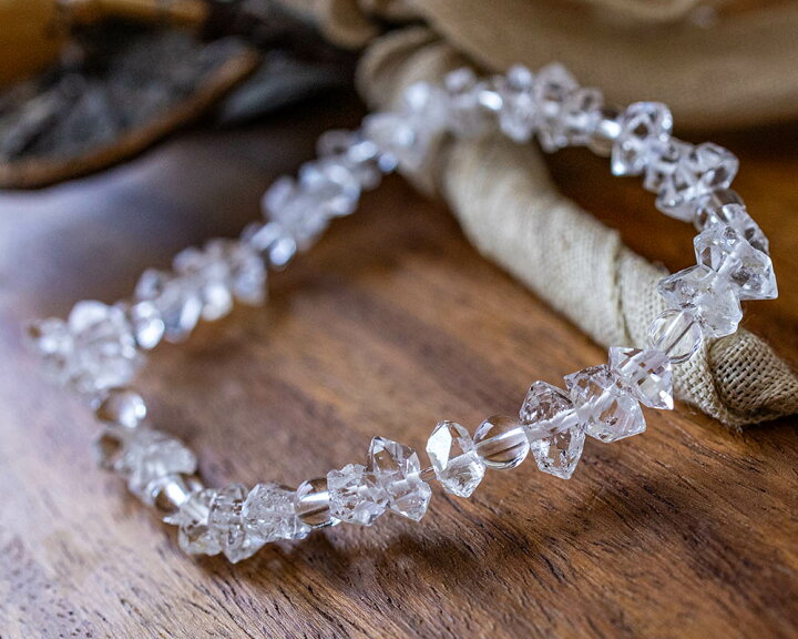 楽天市場】AAA ニューヨーク産 ハーキマー ダイヤモンド 6mm前後 華奢  