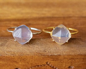 AAAA スコロライト リング 指輪 【シュガーローフ 約8mm】ラベンダークォーツ 約2.5ct ラベンダークリスタル 約2.5ct 選べる金銀 SV シルバー レディース　証明カード付 ギフト 誕生日プレゼント 送料無料