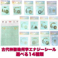 古代神聖幾何学【送料無料】エナジーシール　大中小10枚セット フラワーオブライフ メタトロン エッグオ…
