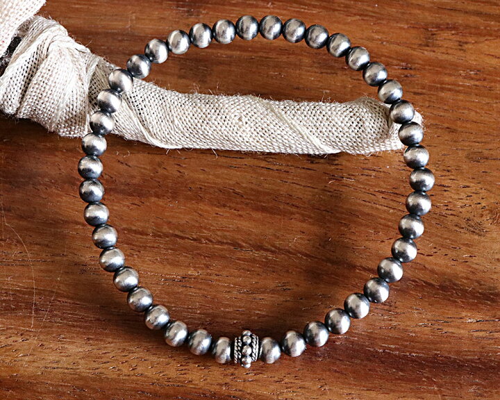 楽天市場】4mm Navajo pearl ナバホパール バングル 4mm ブレスレット 