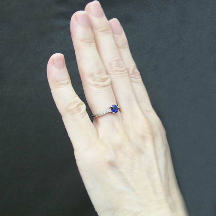楽天市場】サファイアリング 送料無料Bijoux fromsea Pt900サファイア 