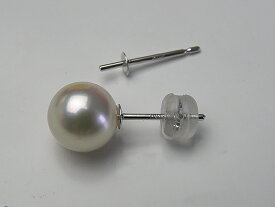 K14WG、K18YG ピアス金具　P-002直付け金具