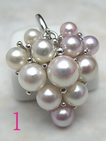 作るの大変ペンダント（1子〜3子） ツクペン ツクリン真珠 ペンダントトップ ナチュラル 真珠婚 30年 かわいい 花珠 パール パワーストーン ペンダント フォーマル