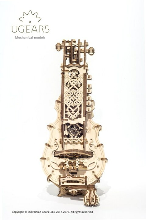 楽天市場 Ugears ユーギアーズ ハーディーガーディー Hurdy Gurdy 木のおもちゃ 3d立体 パズル 知育 ウッドパズル 工作キット 木製 模型 キット Fromseed
