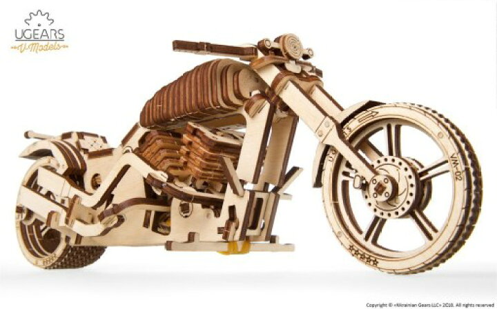 楽天市場】Ugears ユーギアーズ バイク 70051 Bike VM-02 木のおもちゃ 