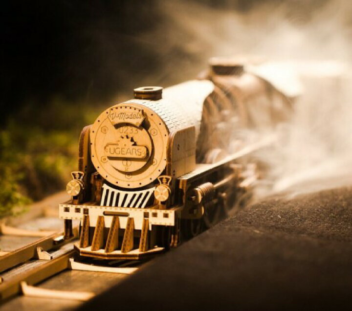 楽天市場】Ugears ユーギアーズ 蒸気機関車 70058 V-Express Steam 