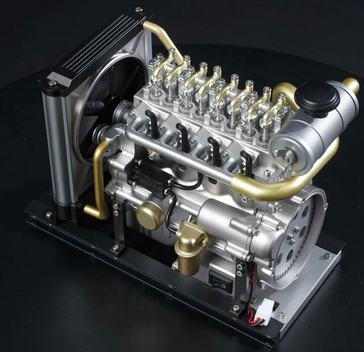 楽天市場】4気筒 ミニディーゼルエンジン組立キット 【 DM115 】 模型 