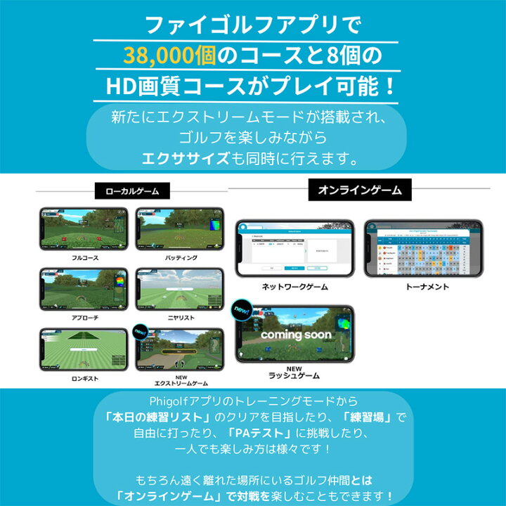 楽天市場】Phigolf2 ファイゴルフ2 日本公式代理店 家庭用ゴルフ 