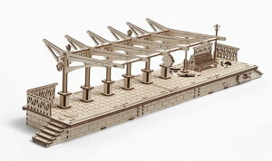 Ugears [MA[Y vbgtH[ 70013 Railway Platform w ؂̂ 3D pY m EbhpY HLbg ؐ ͌^ Lbg