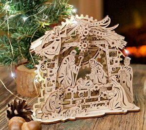 Ugears [MA[Y lCeBBeBV[ 70141 Nativity Scene NX}X ؐ ubN DIY pY g z n  m EbhpY 3D HLbg LXg~a ͌^ Lbg L