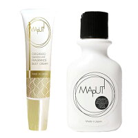 ◆【デリケートゾーン専用化粧品】MAPUTI(マプティ)オーガニックフレグランスアップクリームバストクリーム(60g)+ホワイトクリーム(100mL)セット-オーガニックで優しくお手入れ。