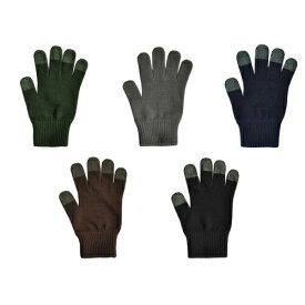 【スマホ・タッチパネル対応】HEARTZ ハーツ 楽らく手袋 (グリーン・チャコール・ネイビー・ブラウン・ブラックより選択) - 寒い季節こそ指先からハーツ加工！