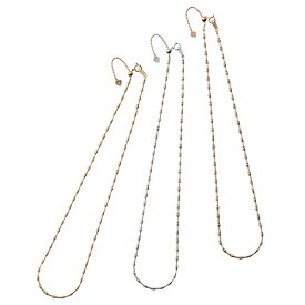 【ハーツネックレス】Good-HEARTZ JEWELRY Series(ジュエリーシリーズ) グッドハーツネックレス 40cm + アジャスター5cm (KY6001YG40(ゴールド)・KY6001WG40(ホワイトゴールド)・KY6001PG40(ピンクゴールド)) - さりげなくゴージャス【smtb-s】