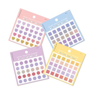 SHINY PALETTE STICKERiVCj[pbgXebJ[j hbvXebJ[ PLAN do MEV[Y teBA I[V[  Xe[Vi[