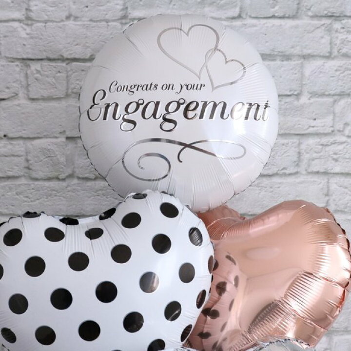 楽天市場 バルーン電報 新婦新婦 4点セット サプライズ メッセージカード付 誕生日 結婚式 記念日 ヘリウムガス入り 飾り付け 浮かせてお届け フロンティアバルーン 楽天市場店