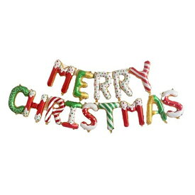クリスマス 飾り付け バルーン おしゃれ 風船 部屋 メリークリスマス 文字風船 MERRY CHRISTMAS デコレーション 撮影 記念日 ぺたんこ配送 送料無料