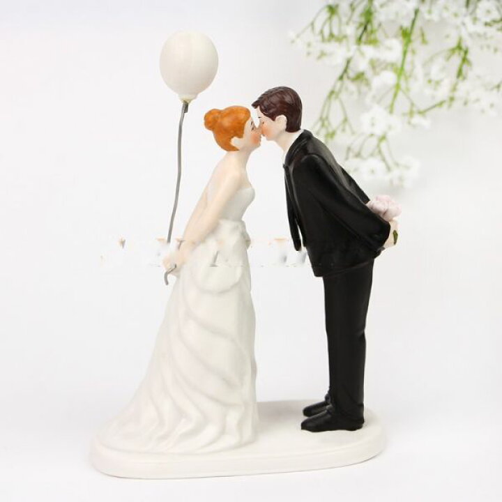 楽天市場 ケーキトッパー 全14種 ウェディングケーキ 結婚式 新郎 新婦 花嫁 ケーキ トッパー 飾り デコレーション 誕生日 ウエディング 大 車 フロンティアバルーン 楽天市場店