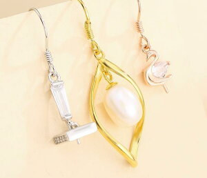 g sAX S925 X^[OVo[ C[  tbN uPbg Vv ۛ DIY p[c Eh r[Y p[ 4`10mm 18K bL   [YS[h