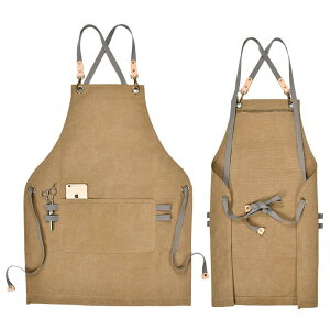 ガーデニングエプロン おしゃれ ノースリーブ 家庭用 キャンバス アート トレーニング 作業服 メンズ レディース 男女兼用 ソリッドカラー デニム カーキ グレー ブルー フリーサイズ