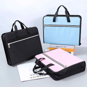 書類ケース 持ち運び A4 収納 ドキュメント ファイル 入れ 手提げ キャンバス オックスフォード 蛇腹 アコーディオン 大容量 26ポケット 整理 分類 仕分 ポータブル ブリーフ フォルダー オフ