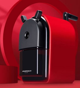 鉛筆削り 手動 えんぴつけずり 勉強机 学校 オフィス 文房具 事務用品 入学祝い ペンシルシャープナー シンプル 赤 青 黒