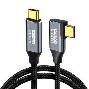 USB type C ƒP[ƒuƒ‹ LŽš ƒ^ƒCƒvc [“d USB3.1 Gen2(10Gbps) 100W PD‹}‘¬[“d 4K / 60Hz‰f‘œo—Í ƒiƒCƒƒ“•Ò‚ÝMacBookAPadASurfaceASwitchAXperiaAGalaxyAPixel“™T