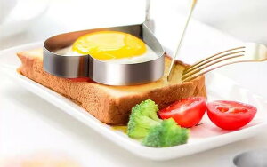 目玉焼き の 型 ステンレス 鋼 モールド キッチンツール 調理器具 家庭用 エッグリング オムレツ ポーチドエッグ 蒸し料理 朝食 弁当 かわいい 星型 ハート型 花型