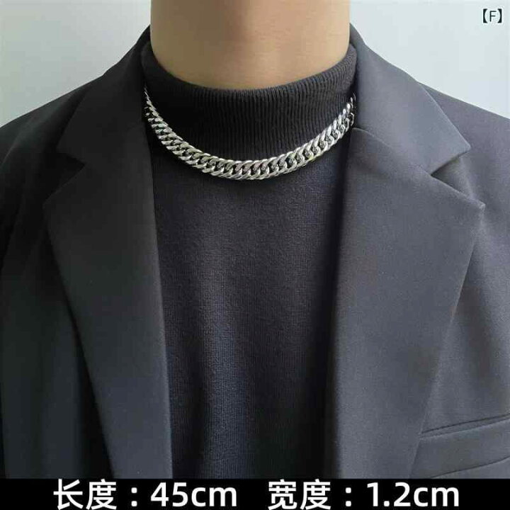 楽天市場】ネックレス メンズ アクセサリー シルバー 極太 ヒップ 