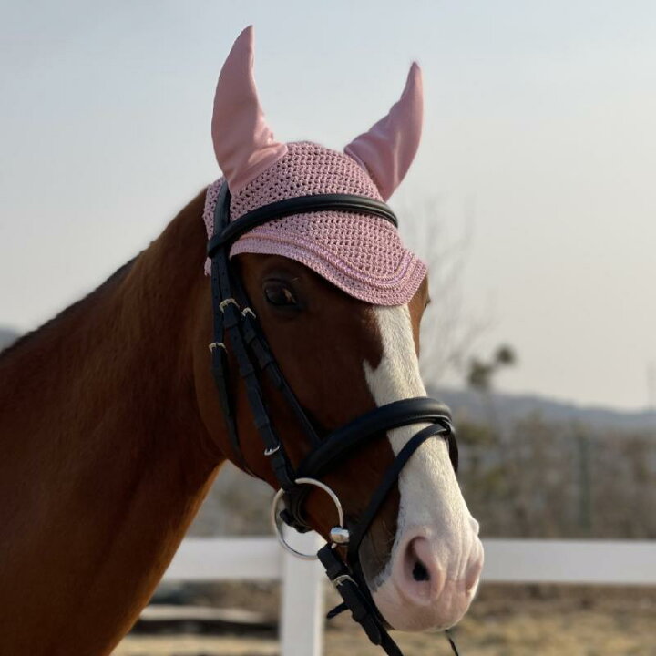 楽天市場】イヤーネット 馬具 乗馬 用品 ヘッド 耳 カバー 通気  