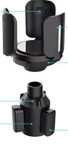 ドリンクホルダー 車 便利 ウォーターカップ ケトル 固定 灰皿 収納 分離式 取り外し 可 センター コンソール ドライブスルー 運転 助手 席 後部座席 おしゃれ