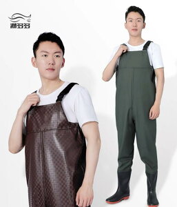 ウェーダー 釣り 防水 胴付長靴 チェストハイ 作業着 一体型 厚手 快適 耐久性 耐摩耗性 通気性 厚底 滑り防止 男女兼用 水場仕事 鮮魚店 アウトドア 黄 緑 青