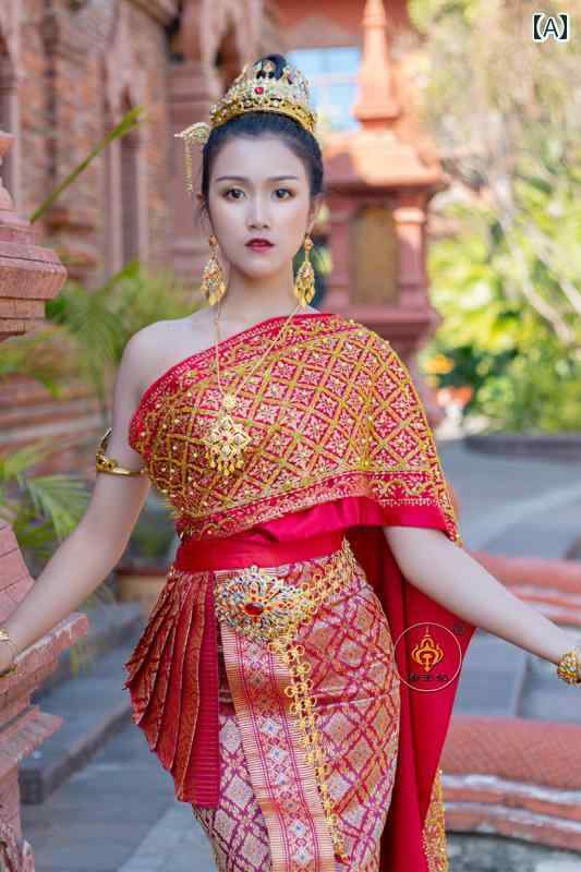 楽天市場】タイ 民族衣装 レディース プリンセス 伝統 服 チューブ