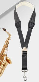 サックス ストラップ 楽器 演奏 コンサート 発表会 調節可能 柔らかい 使いやすい 吊り下げ 金属フック 大人 子ども ピンク グレー 青