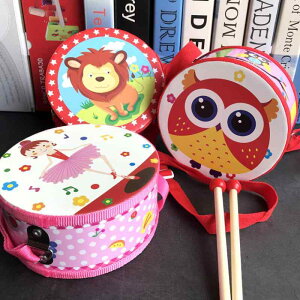楽器 子供 おもちゃ 赤ちゃん 幼児 かんたん コンパクト 初心者 練習 屋内 家庭用 自宅 木製 太鼓 ドラム 両面 教育 音楽 パフォーマンス ステージ